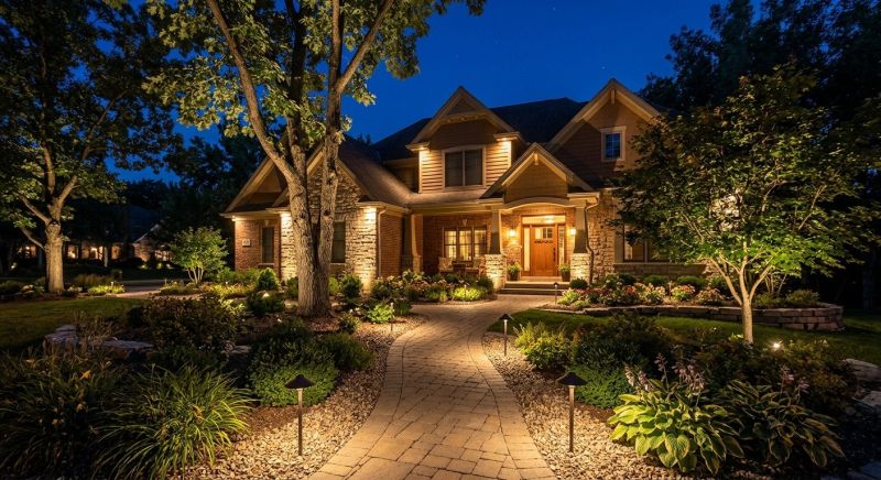 Terrace Lighting Installation in Olathe, KS