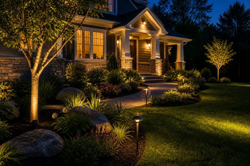 Landscape Lighting Installation in Orem, UT